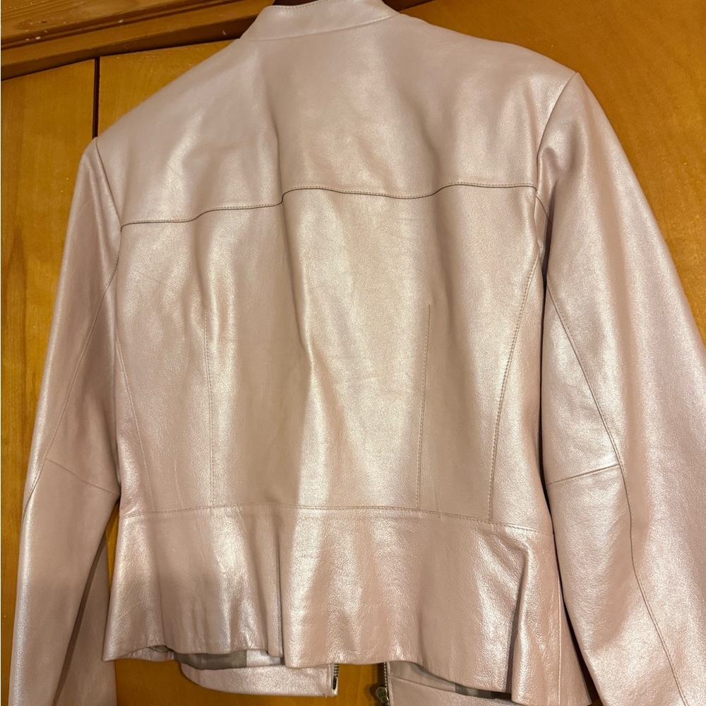 Preston & York Blush Leather Jacket - Picture 2 of 4